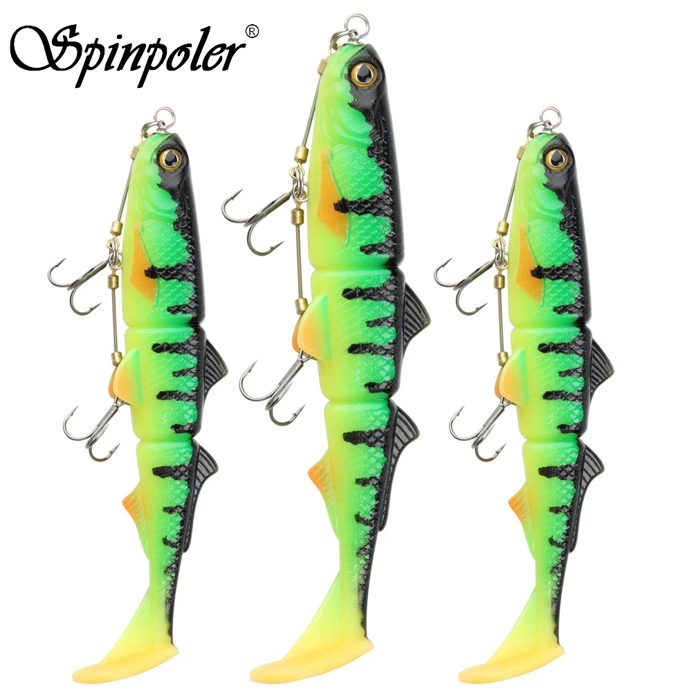 Fishing Lure Jerkbait - ชุดเบ็ดตกปลา Spinpoler Pike Stinger Rig Hook