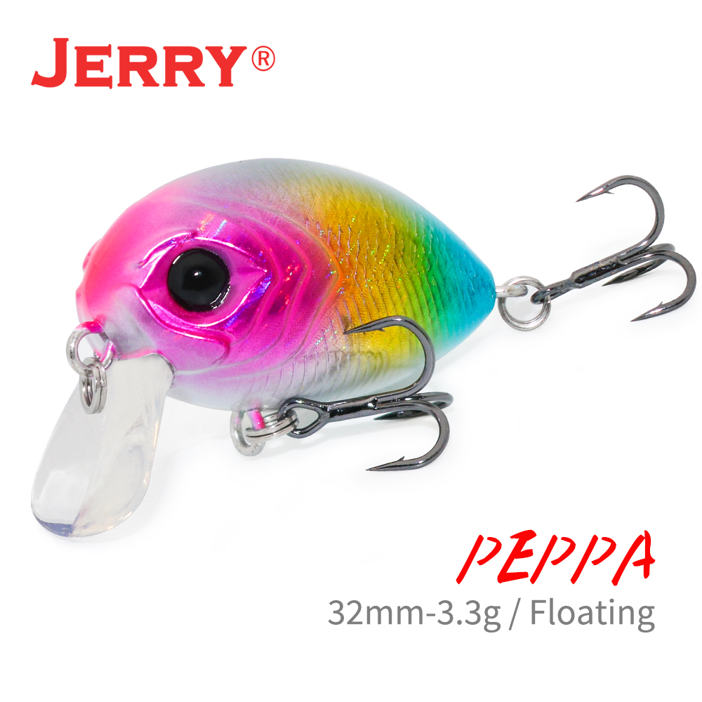 Fishing Lure Spoon - Jerry Peppa Wobbler Lure ลอยเหยื่อตกปลาทะเล 32