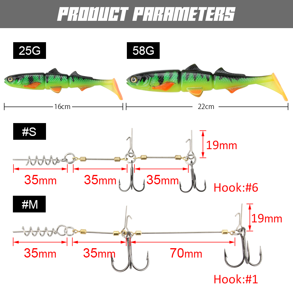 ชุดเบ็ดตกปลา Spinpoler Pike St - Fishing Lure Jerkbait บทวิจารณ์และราคา