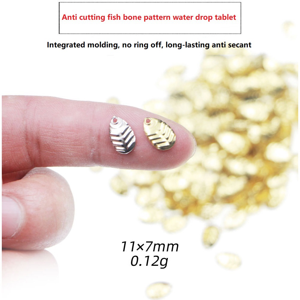 50 ชิ้น/ล็อต DIY ตกปลา Spinner - Fishing Lure Accessories บทวิจารณ์และราคา