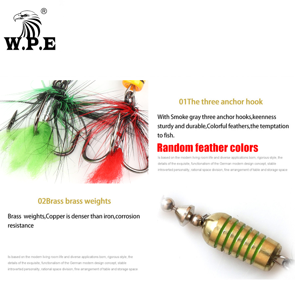 W.P.E KOMODO SPINNER Lure 2pcs - Fishing Lure Spoon บทวิจารณ์และราคา