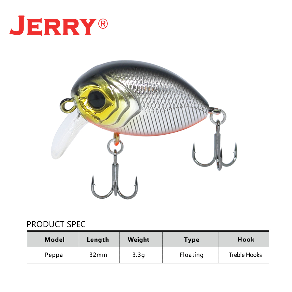 Jerry Peppa Wobbler Lure ลอยเห - Fishing Lure Spoon บทวิจารณ์และราคา
