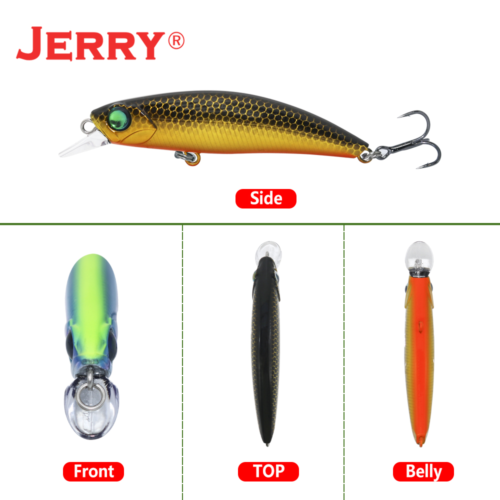 Jerry Mariner Crank Wobblers ด - Fishing Lure Jerkbait บทวิจารณ์และราคา