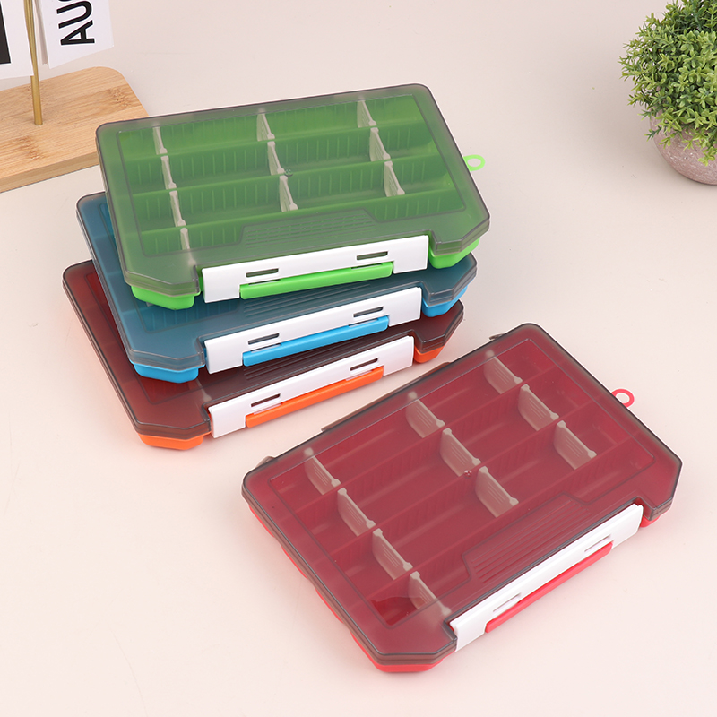 【F】กล่องเหยื่อตกปลาพลาสติกชั้น - Fishing Lure Soft Plastic บทวิจารณ์และราคา
